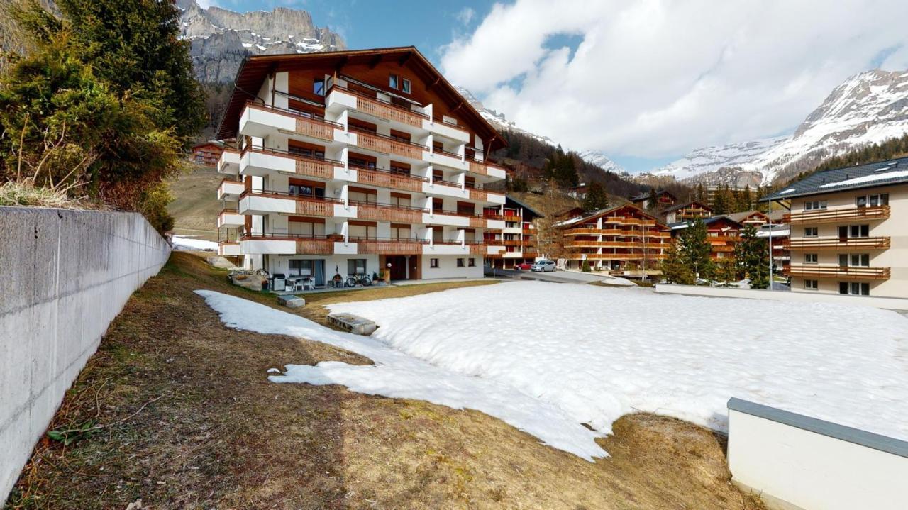 Gonenstein Residence In Leukerbad, Entire Apartment/Studio With Balcony Екстериор снимка