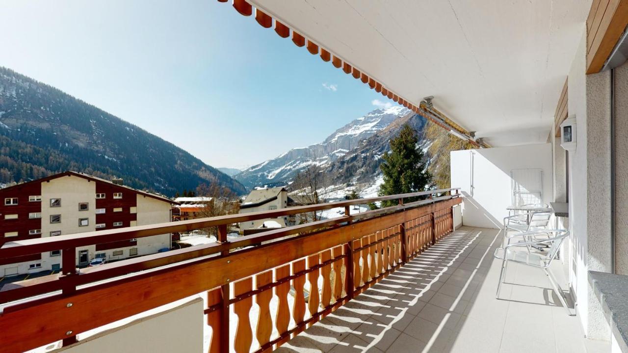 Gonenstein Residence In Leukerbad, Entire Apartment/Studio With Balcony Екстериор снимка