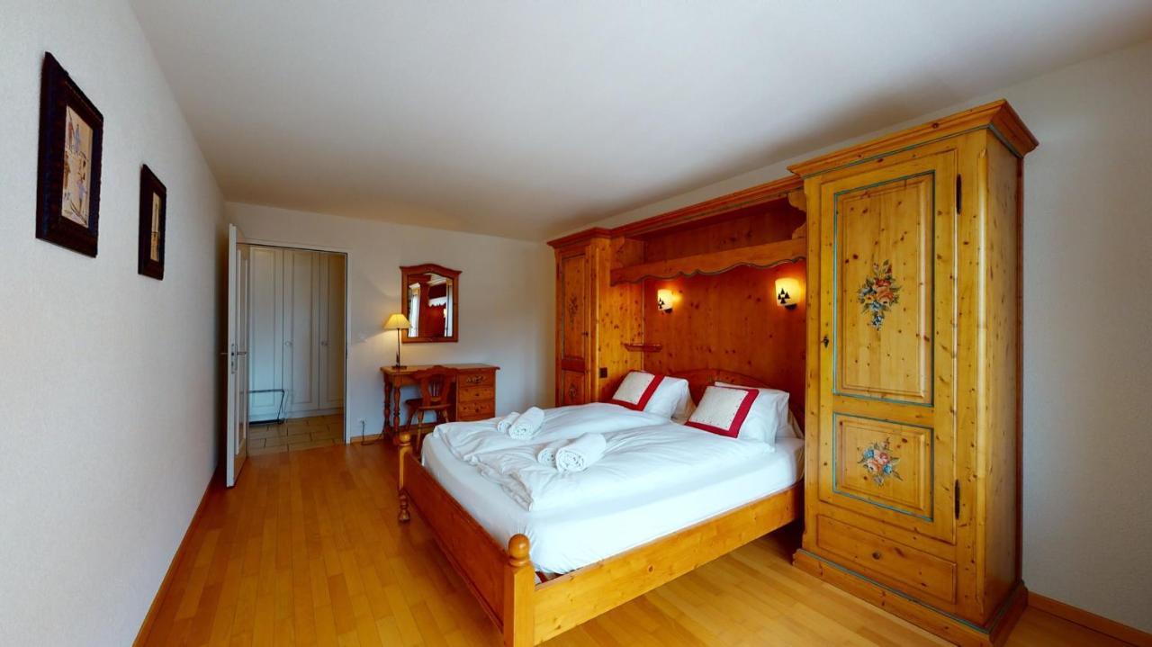 Gonenstein Residence In Leukerbad, Entire Apartment/Studio With Balcony Екстериор снимка