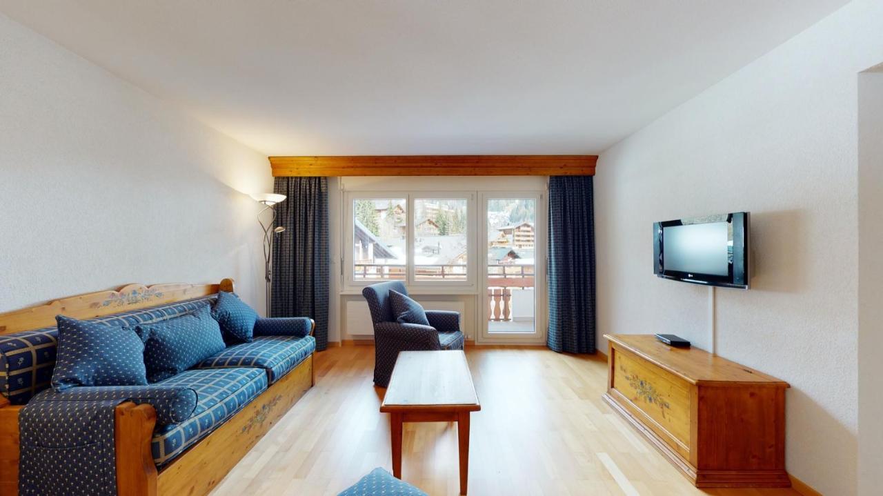 Gonenstein Residence In Leukerbad, Entire Apartment/Studio With Balcony Екстериор снимка
