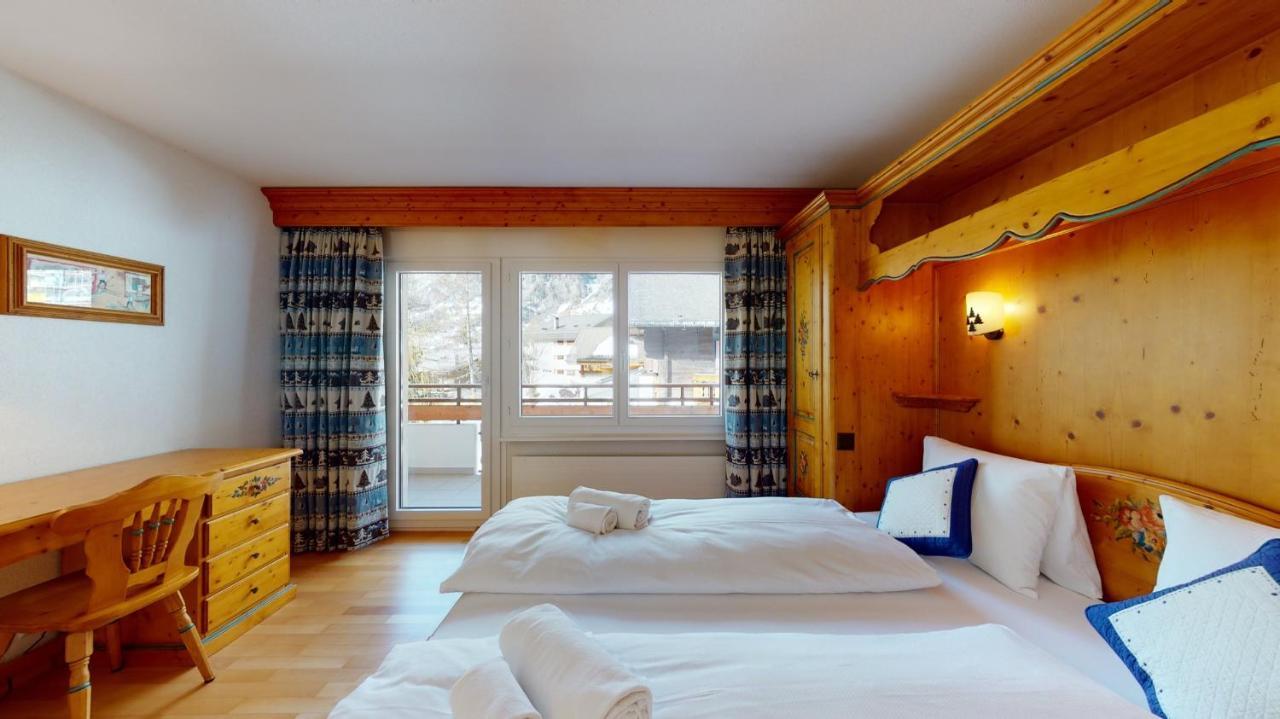 Gonenstein Residence In Leukerbad, Entire Apartment/Studio With Balcony Екстериор снимка