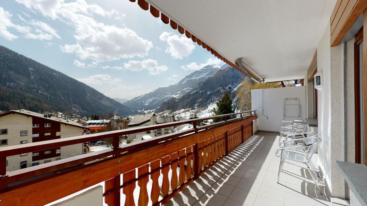 Gonenstein Residence In Leukerbad, Entire Apartment/Studio With Balcony Екстериор снимка