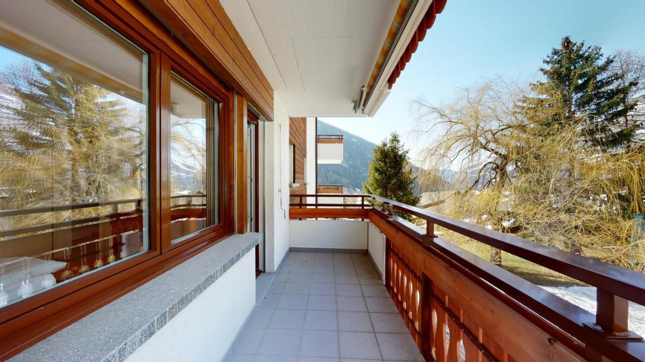 Gonenstein Residence In Leukerbad, Entire Apartment/Studio With Balcony Екстериор снимка