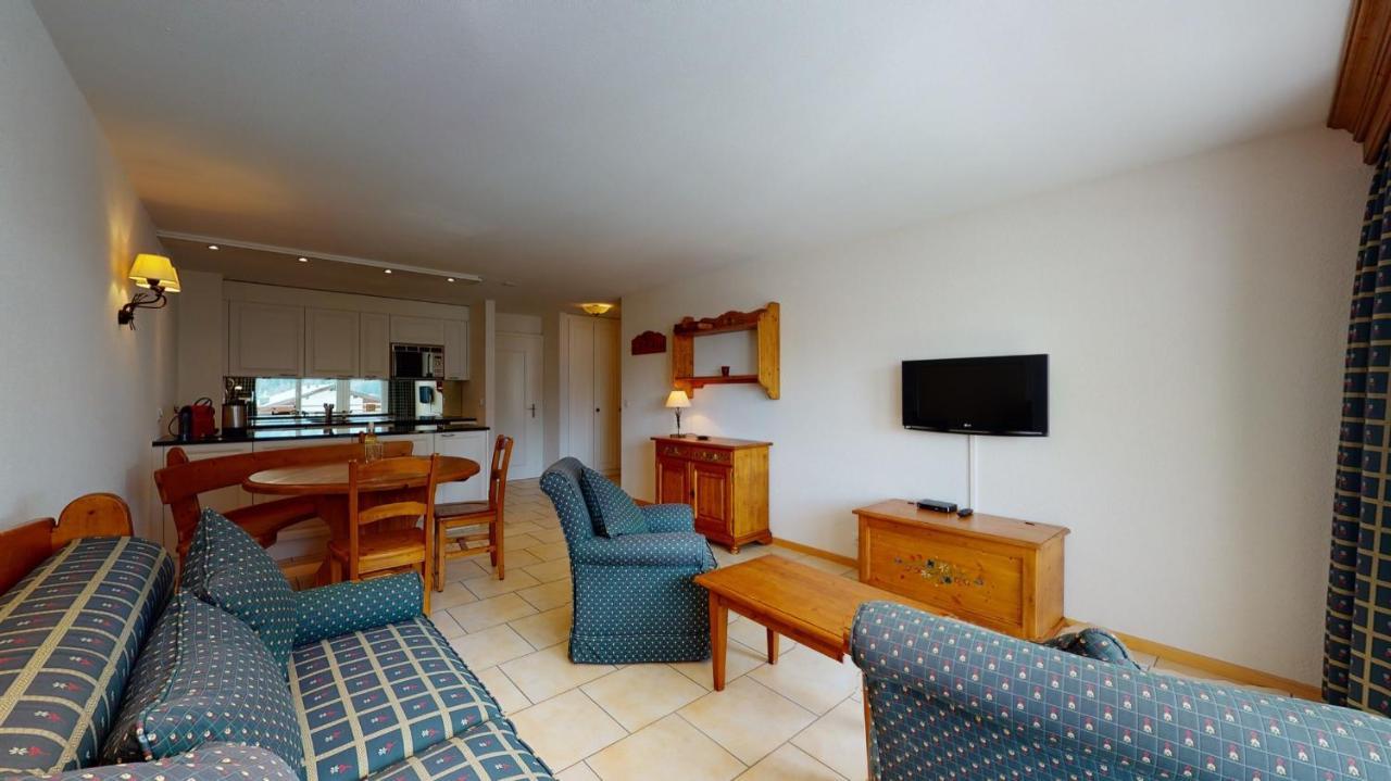 Gonenstein Residence In Leukerbad, Entire Apartment/Studio With Balcony Екстериор снимка
