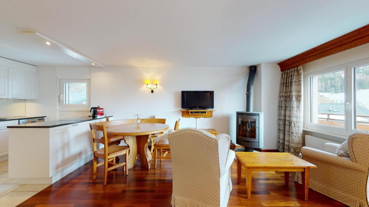 Gonenstein Residence In Leukerbad, Entire Apartment/Studio With Balcony Екстериор снимка