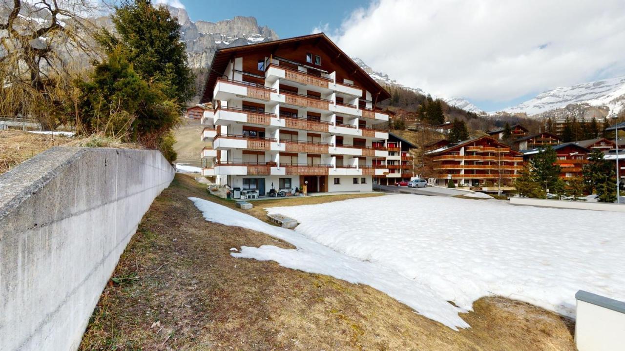 Gonenstein Residence In Leukerbad, Entire Apartment/Studio With Balcony Екстериор снимка