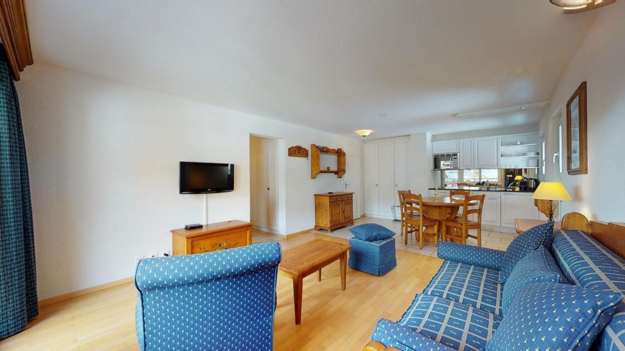 Gonenstein Residence In Leukerbad, Entire Apartment/Studio With Balcony Екстериор снимка