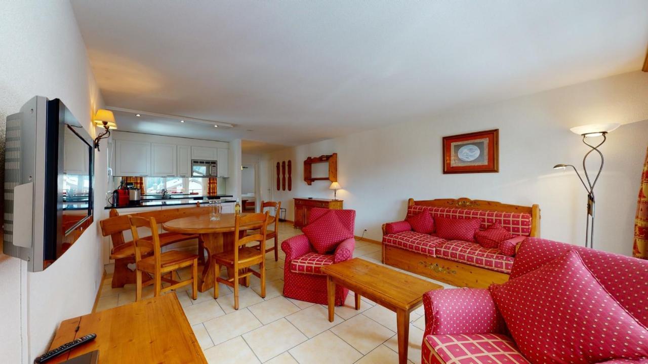 Gonenstein Residence In Leukerbad, Entire Apartment/Studio With Balcony Екстериор снимка