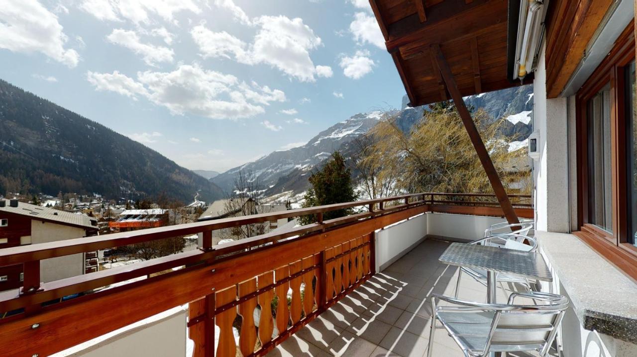 Gonenstein Residence In Leukerbad, Entire Apartment/Studio With Balcony Екстериор снимка