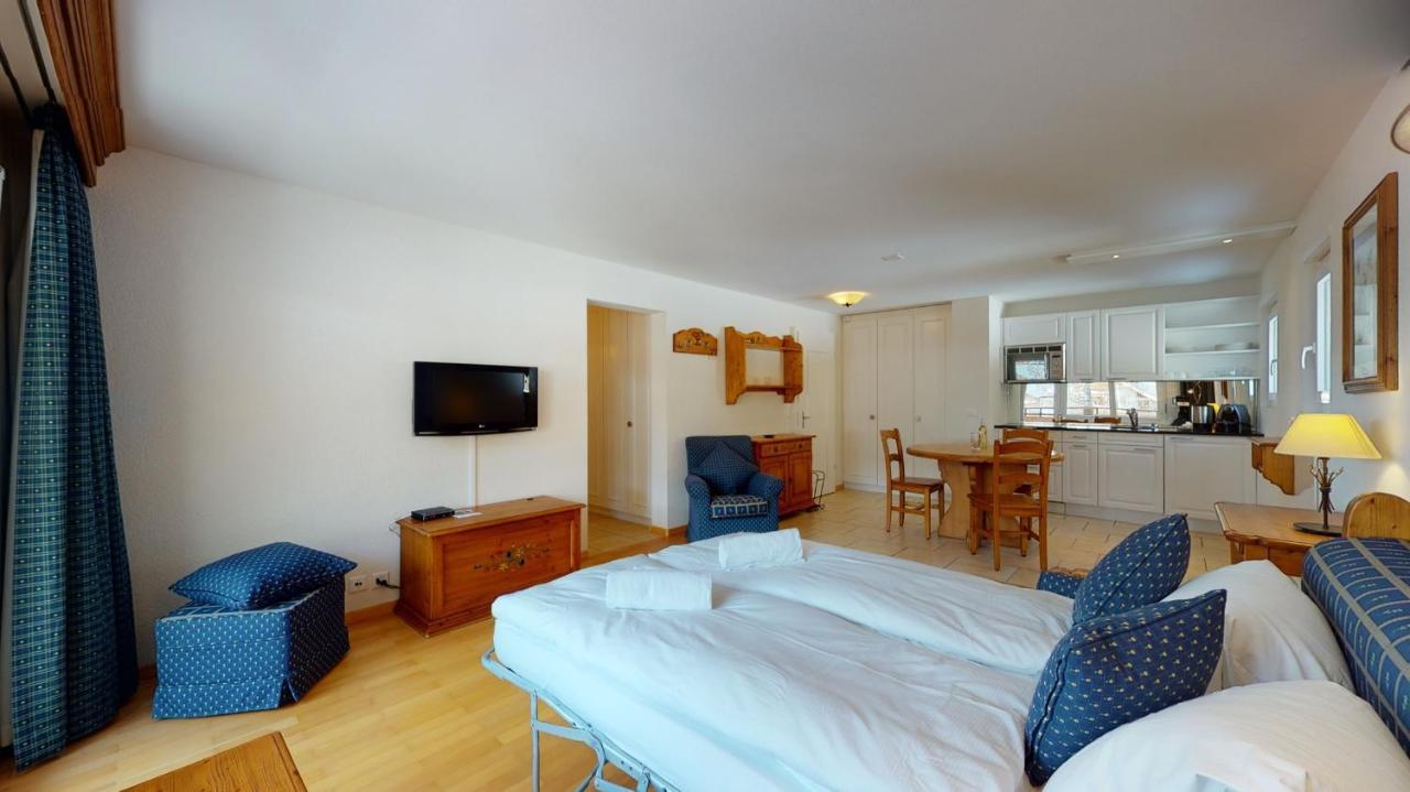 Gonenstein Residence In Leukerbad, Entire Apartment/Studio With Balcony Екстериор снимка