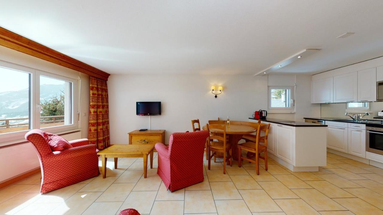Gonenstein Residence In Leukerbad, Entire Apartment/Studio With Balcony Екстериор снимка