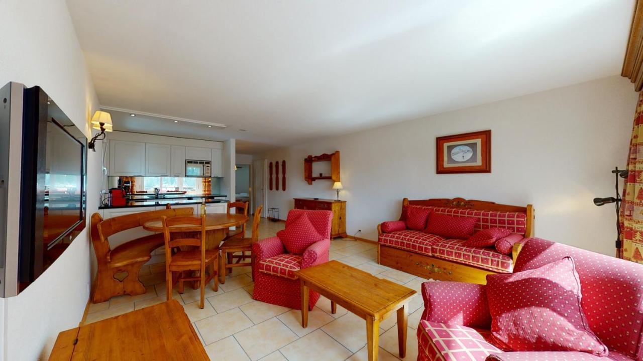 Gonenstein Residence In Leukerbad, Entire Apartment/Studio With Balcony Екстериор снимка