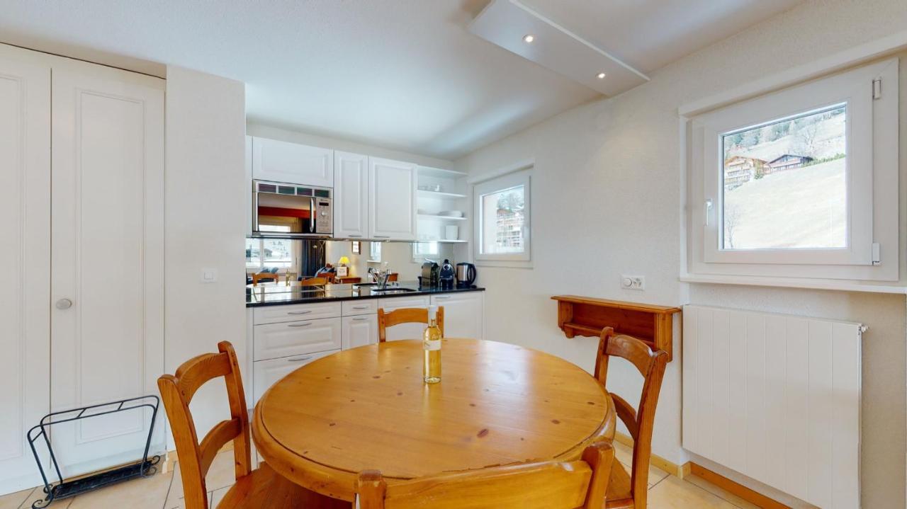 Gonenstein Residence In Leukerbad, Entire Apartment/Studio With Balcony Екстериор снимка