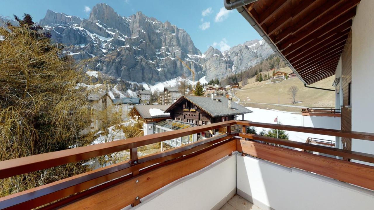 Gonenstein Residence In Leukerbad, Entire Apartment/Studio With Balcony Екстериор снимка