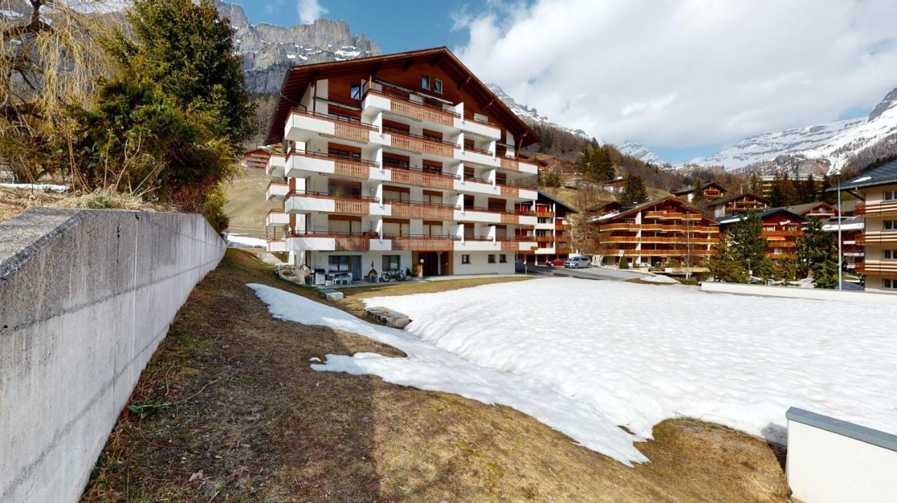 Gonenstein Residence In Leukerbad, Entire Apartment/Studio With Balcony Екстериор снимка