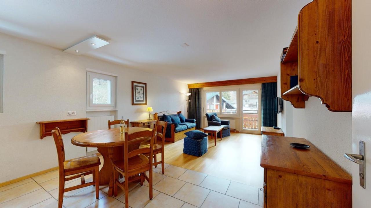 Gonenstein Residence In Leukerbad, Entire Apartment/Studio With Balcony Екстериор снимка