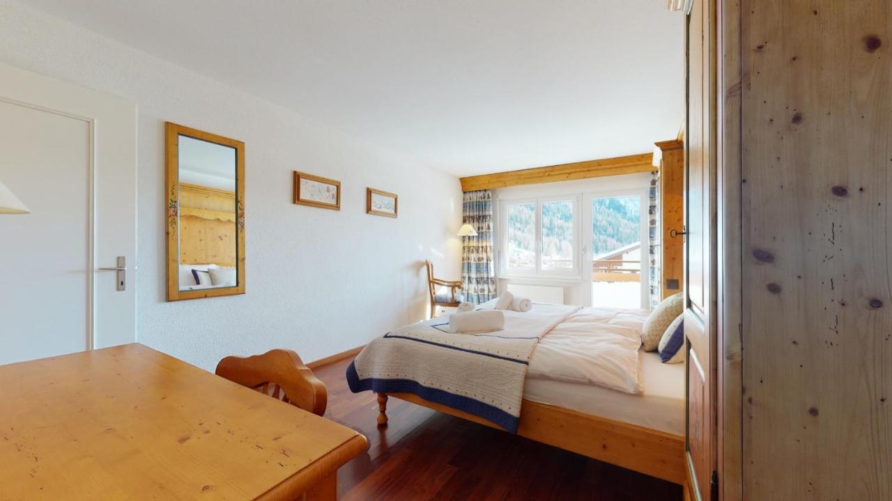 Gonenstein Residence In Leukerbad, Entire Apartment/Studio With Balcony Екстериор снимка