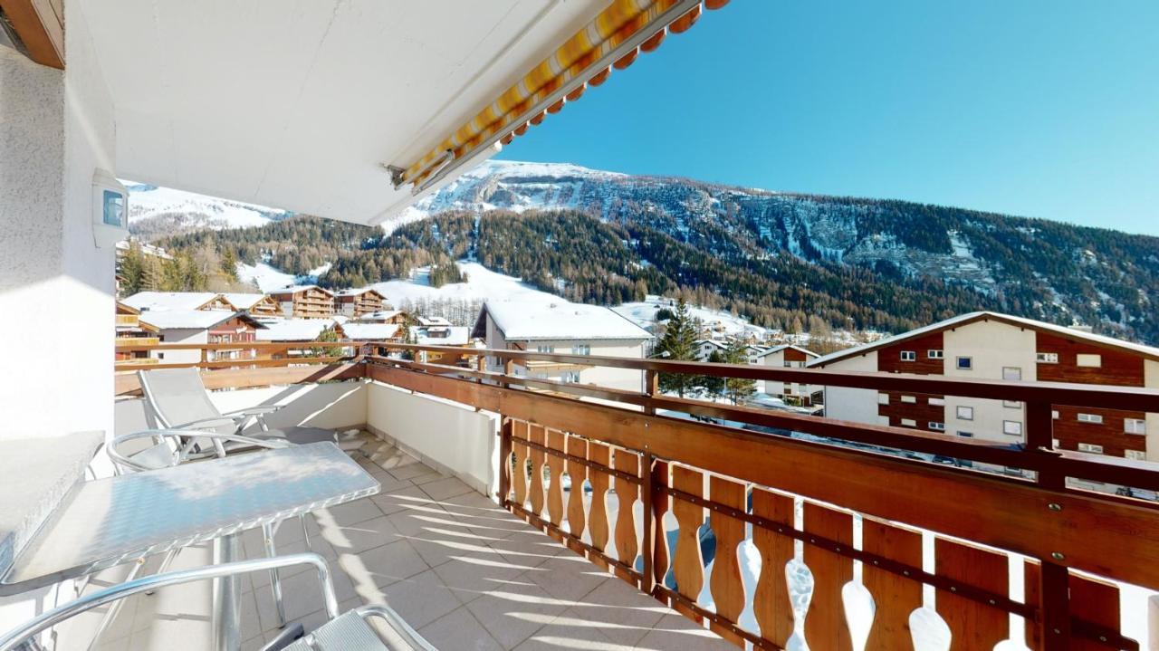 Gonenstein Residence In Leukerbad, Entire Apartment/Studio With Balcony Екстериор снимка